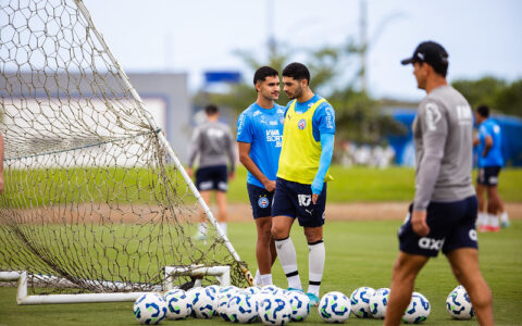Imagem do artigo Bahia está pronto para encarar o Fluminense; Caio, Kanu e Erick seguem na transição