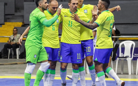 Imagem do artigo Brasil vence Guatemala na Copa das Nações de Futsal
