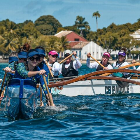 Imagem do artigo Praia de Inema recebe etapa do Campeonato de Canoa Polinésia