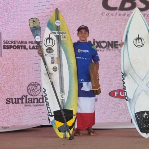 Imagem do post Jovem Promessa da Bahia no Stand-Up Paddle Voa para o Ceará em Busca do Título Nacional