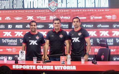 Imagem do artigo Rodrigo Chagas é efetivado no comando técnico do Vitória