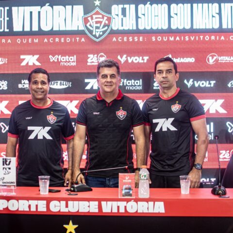Imagem do artigo Rodrigo Chagas é efetivado no comando técnico do Vitória