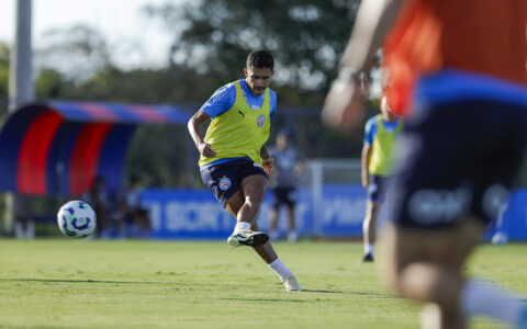 Imagem do artigo Com Erick e Ruan Pablo em campo, Bahia segue preparação para o Ba x Vi
