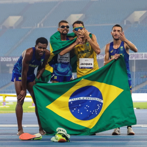 Imagem do artigo Brasil conquista liderança no Mundial Paralímpico de Atletismo