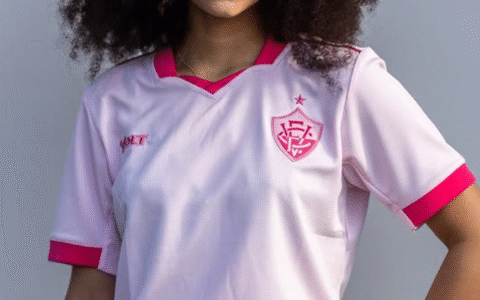 Imagem do artigo Vitória lança camisa Outubro Rosa e promove ações de conscientização no Barradão
