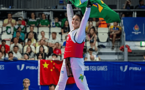 Imagem do artigo Brasileira faz história e vence campeã olímpica no Taekwondo