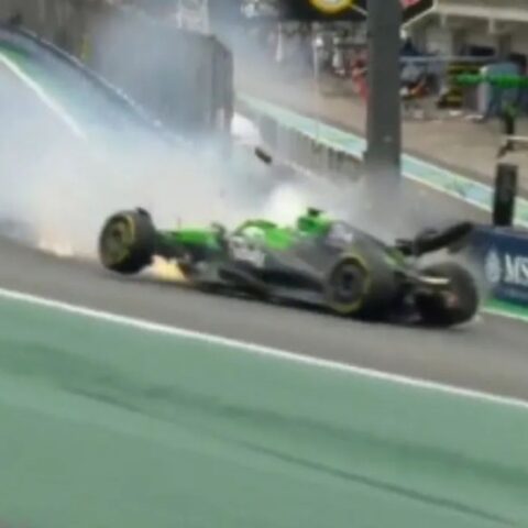 Imagem do artigo Gabriel Bortoleto escapa ileso após acidente grave na F1 em SP