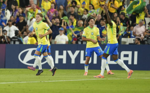 Imagem do artigo Dell marca dois gols, Ruan Pablo dá uma assistência e o Brasil está na semifinal do Mundial Sub-17