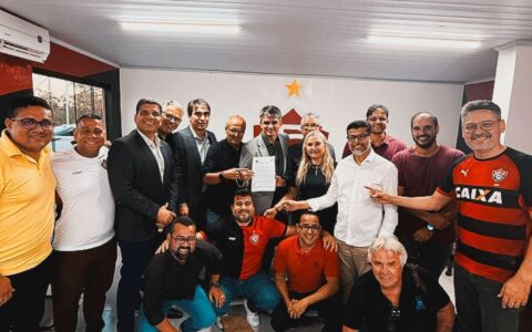 Imagem do artigo Marcone Amaral registra candidatura à presidência do Vitória e faz história como o primeiro ex-jogador a disputar comando do clube