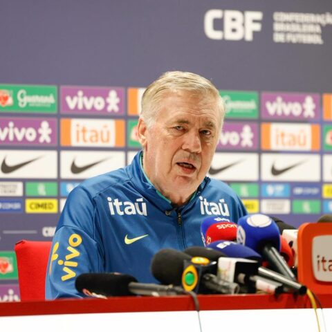 Imagem do artigo Ancelotti confirma Ederson titular e destaca qualidade de Senegal: “Pode ser uma surpresa na Copa”