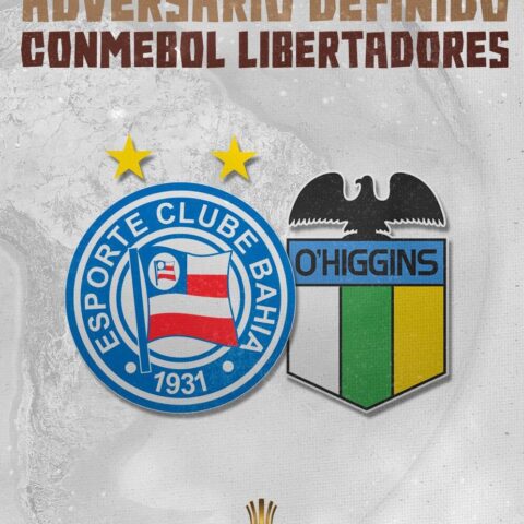 Imagem do artigo Bahia enfrenta o O’Higgins e decide vaga na Fonte Nova