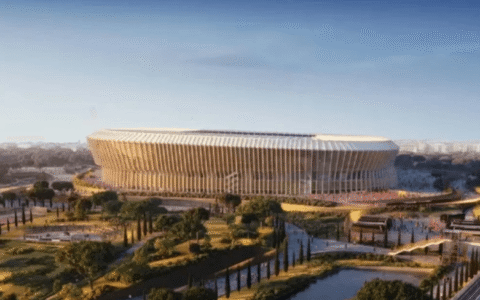 Imagem do artigo Roma revela projeto de estádio para sediar a Euro 2032