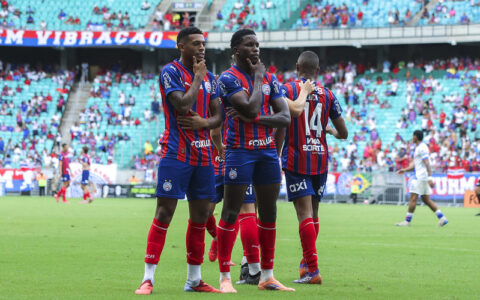 Imagem do artigo Bahia bate o Galícia e segue invicto no Baianão 2026