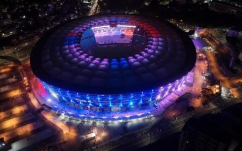 Imagem do artigo Arena Fonte Nova revoluciona com iluminação de última geração