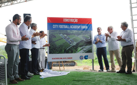 Imagem do artigo Bahia lança pedra fundamental e inicia obras do novo CT