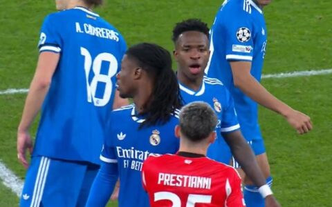 Imagem do artigo Vini Jr decide com golaço e acusa racismo em jogo da Champions