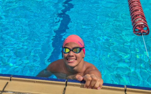 Imagem do artigo Promessa baiana de águas abertas, jovem de 12 anos disputa Brasileiro em busca de vaga internacional