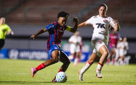 Imagem do artigo Ba-Vi pegado até o fim: Bahia vence por 3 a 2 e conquista primeiros pontos no Brasileiro A1