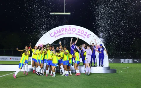 Imagem do artigo Brasil confirma hegemonia e conquista o Sul-Americano Sub-20 Feminino