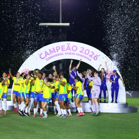Imagem do artigo Brasil confirma hegemonia e conquista o Sul-Americano Sub-20 Feminino