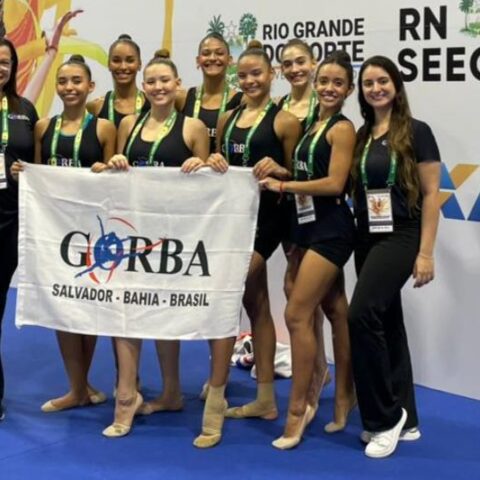 Imagem do artigo Destaques da ginástica rítmica da Bahia disputam o Campeonato Brasileiro