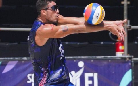 Imagem do artigo Bahia anuncia saída de Saymon Barbosa e reformula equipe de vôlei de praia