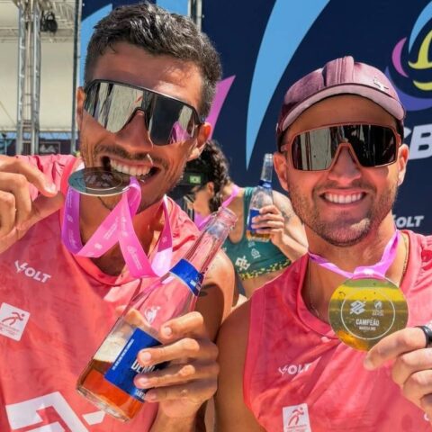 Imagem do artigo Dupla do Bahia faz história e conquista ouro inédito no vôlei de praia