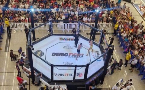 Imagem do artigo Shopping vira arena de MMA: Demo Fight chega com 12 lutas gratuitas em Lauro de Freitas