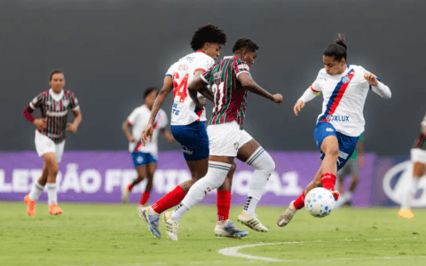 Imagem do artigo Bahia arranca empate contra o Fluminense no Brasileirão Feminino