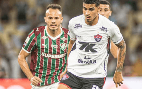 Imagem do artigo Vitória busca reação, vira sobre o Fluminense, mas sofre empate no fim