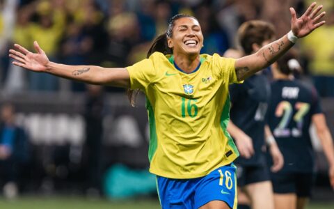 Imagem do artigo De virada, Brasil vence Estados Unidos em amistoso para a Copa do Mundo de 2027