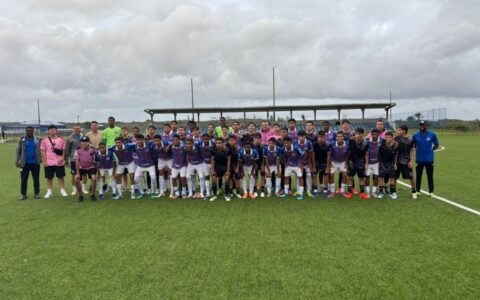 Imagem do post Bahia Sub-17 goleia time de ex-jogador do clube em amistoso no CT