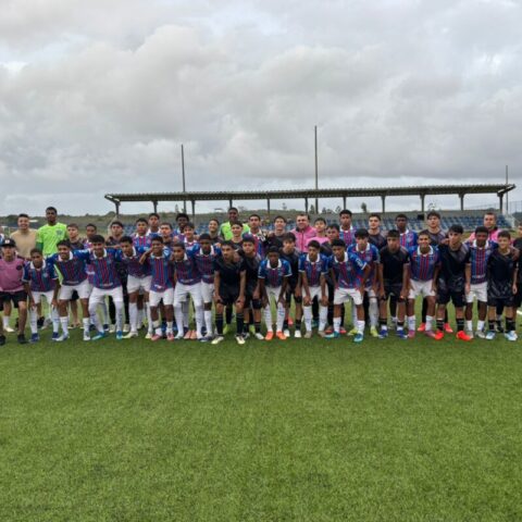 Imagem do post Bahia Sub-17 goleia time de ex-jogador do clube em amistoso no CT