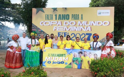 Imagem do artigo Bahia inicia contagem regressiva para a Copa do Mundo Feminina 2027