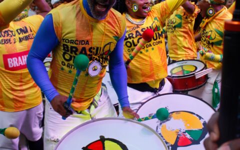 Imagem do artigo Torcida Brasil Olodum volta ao Pelourinho para acompanhar Brasil nas oitavas de final da Copa do Mundo