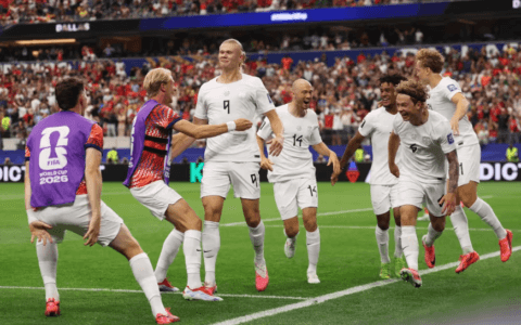 Imagem do post Deu Vikings! Haaland decide, Noruega elimina Costa do Marfim e marca duelo com o Brasil nas oitavas