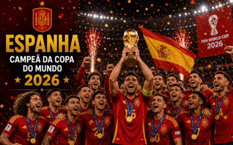 Imagem do artigo Espanha conquista o bicampeonato da Copa do Mundo 2026