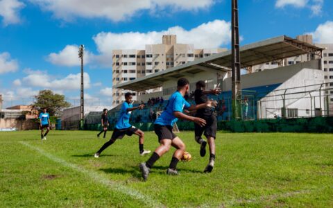 Imagem do artigo Com apoio da prefeitura, Grêmio realiza seletiva para jovens atletas em Lauro de Freitas