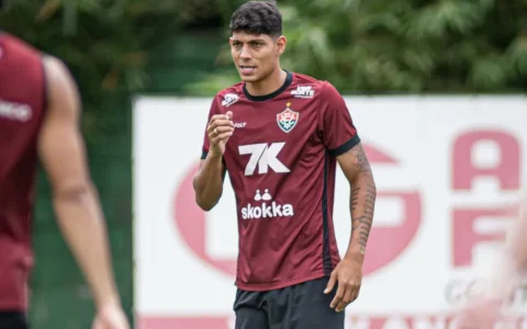Imagem do artigo Zé Vitor tranquiliza torcida após deixar campo e destaca reforços argentinos do Vitória