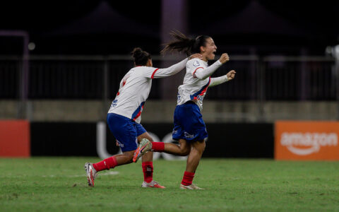 Imagem do artigo Bahia arranca empate com o Corinthians com golaço e segue no G4 do Brasileirão Feminino