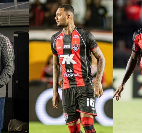 Imagem do artigo Ba-Vi em risco: Fábio Mota, Cacá e Luan Cândido serão julgados novamente pelo STJD