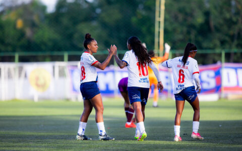 Imagem do artigo Mulheres de Aço estreiam com goleada no Baiano
