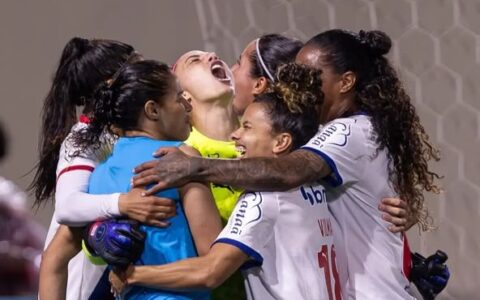 Imagem do artigo Bahia faz história, elimina o Palmeiras e alcança feito inédito no Brasileirão Feminino