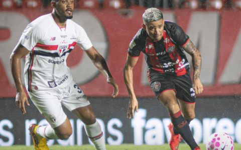 Imagem do artigo Vitória perde para o São Paulo, mantém tabu no Morumbis e vê Z4 se aproximar