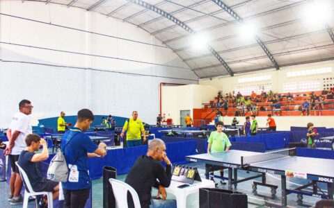 Imagem do artigo Mais de 100 atletas e promessas do esporte se reúnem no Bonfim para a 5ª etapa do Baiano de Tênis de Mesa